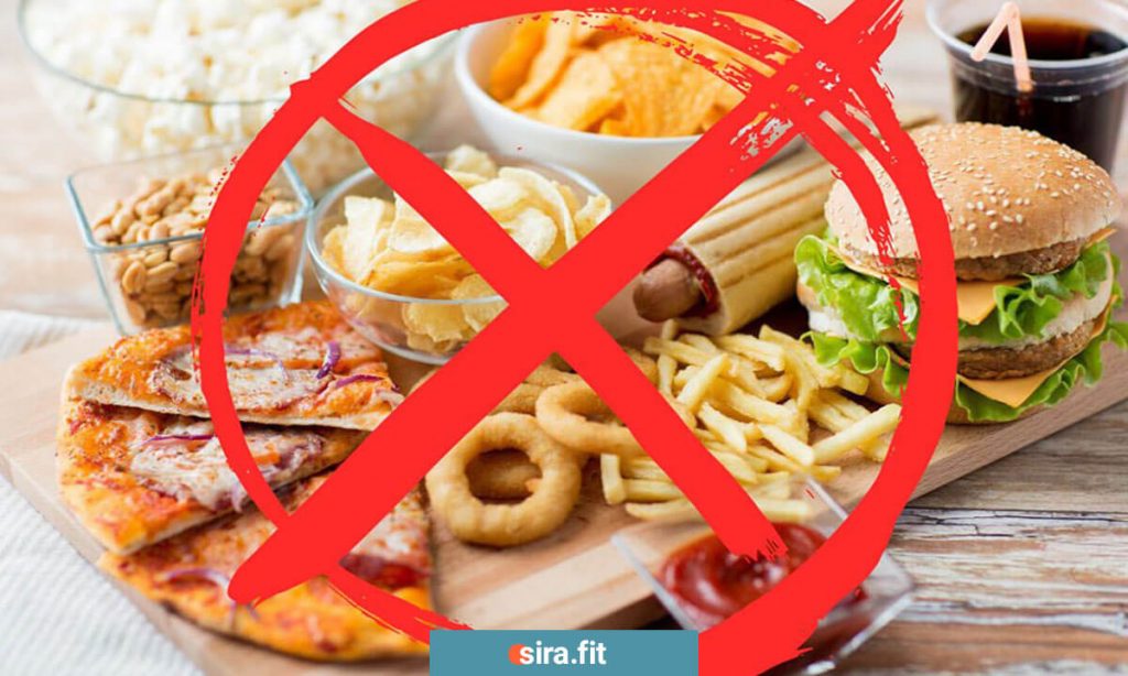 عکس مواد غذایی ناسالم
