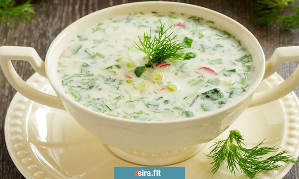 عکس آب دوغ خیار
