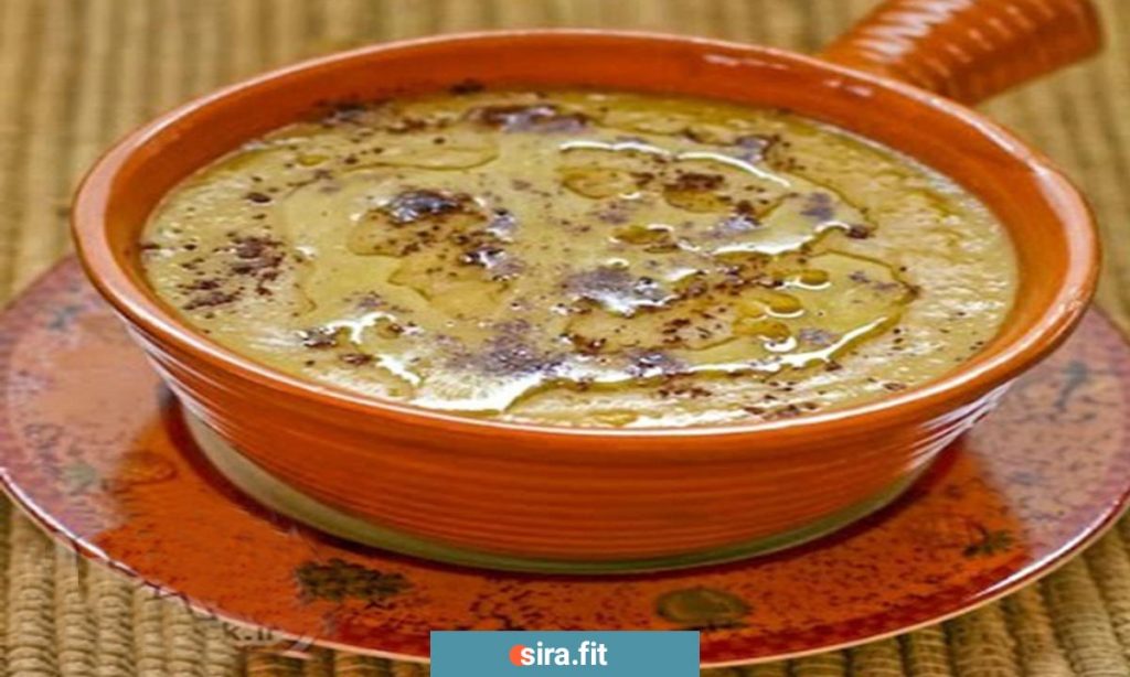 عکس سوپ نخود مدیترانه ای