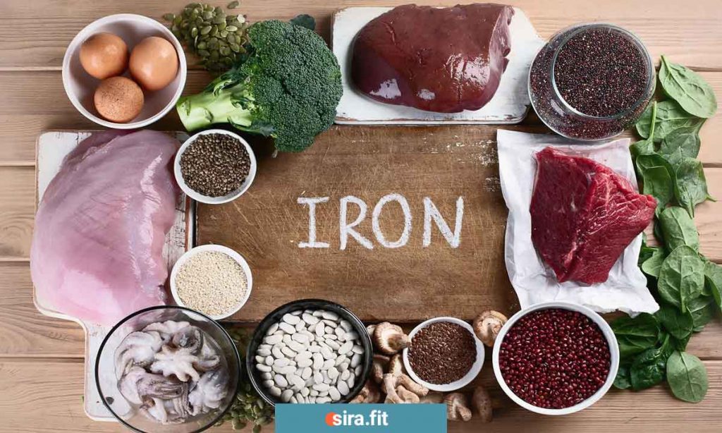مواد غذایی حاوی آهن