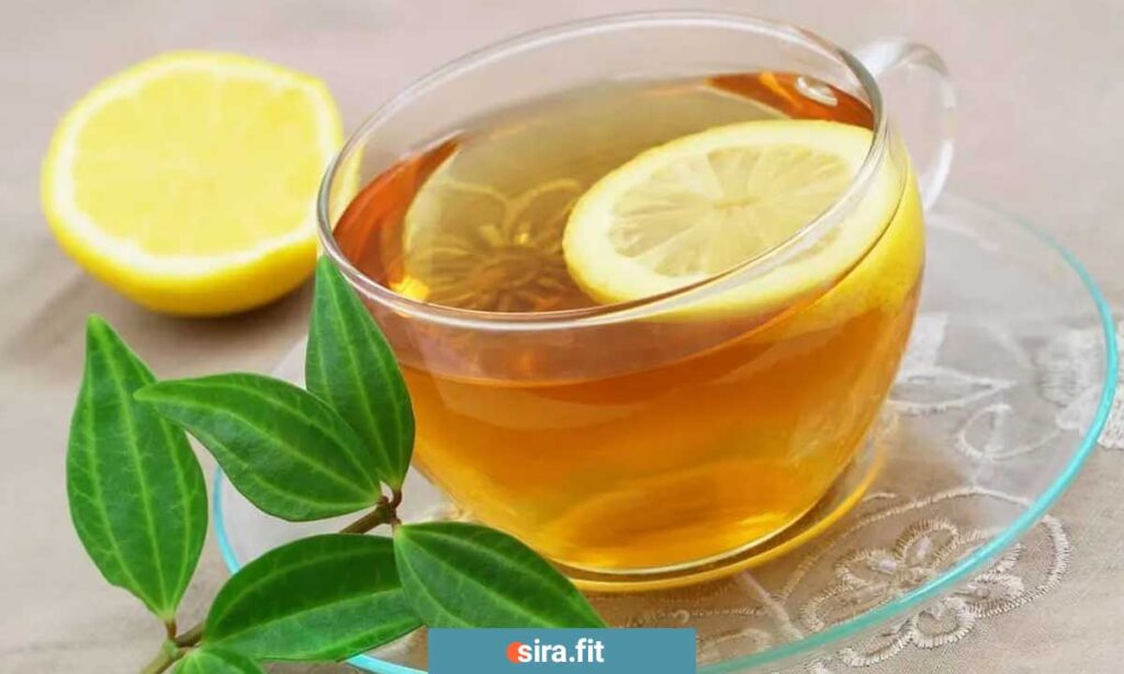 دمنوش به لیمو